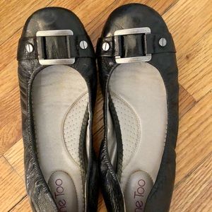 MeToo black flats - very comfortable